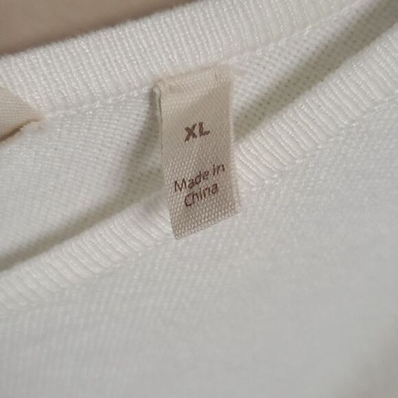 SOFT SURROUNDINGS Margulies Back Zipper Sweater - Size XL‎ - Picture 5 of 7